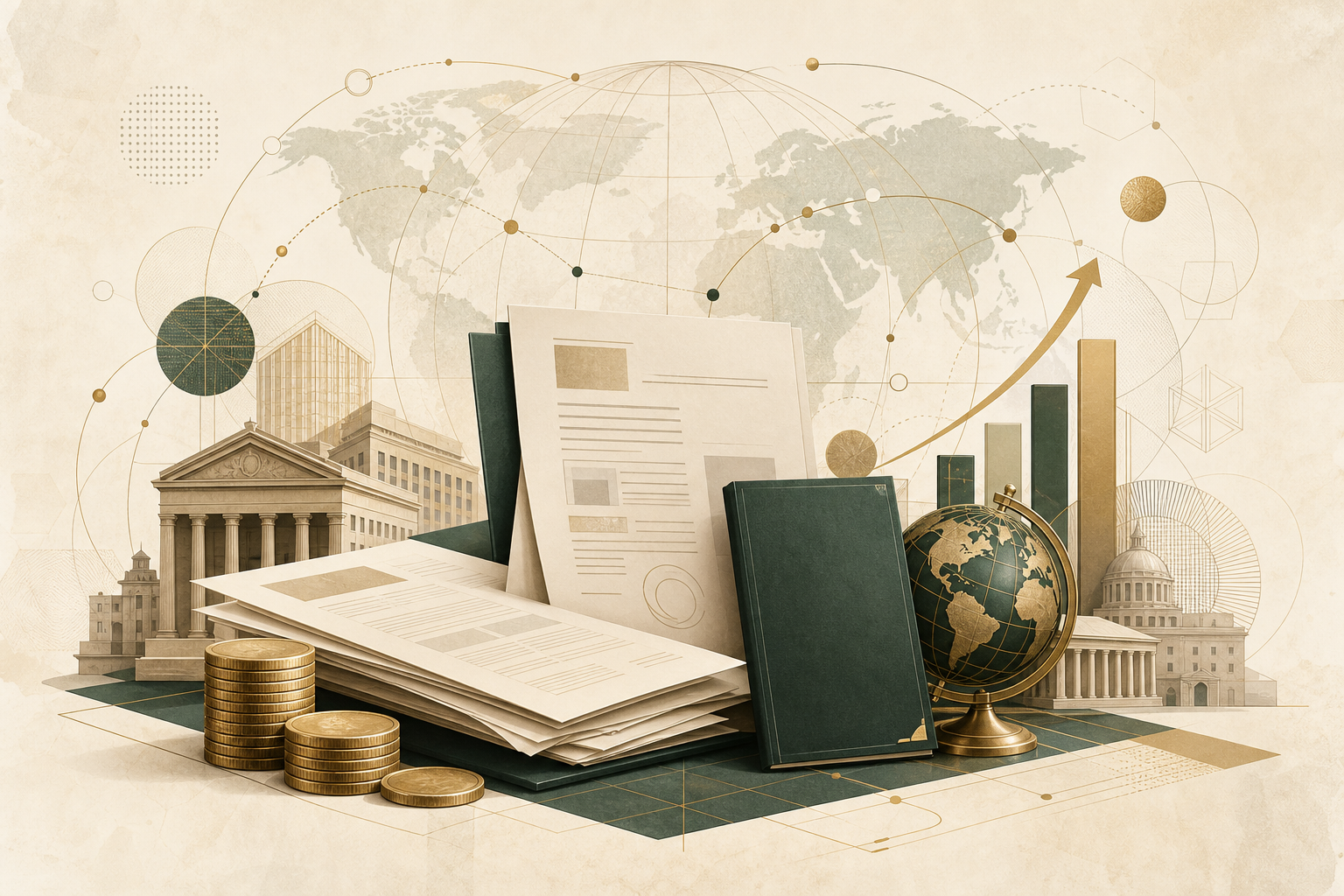 Affiliate Marketers: International Tax Structures That Work - editorial illustration