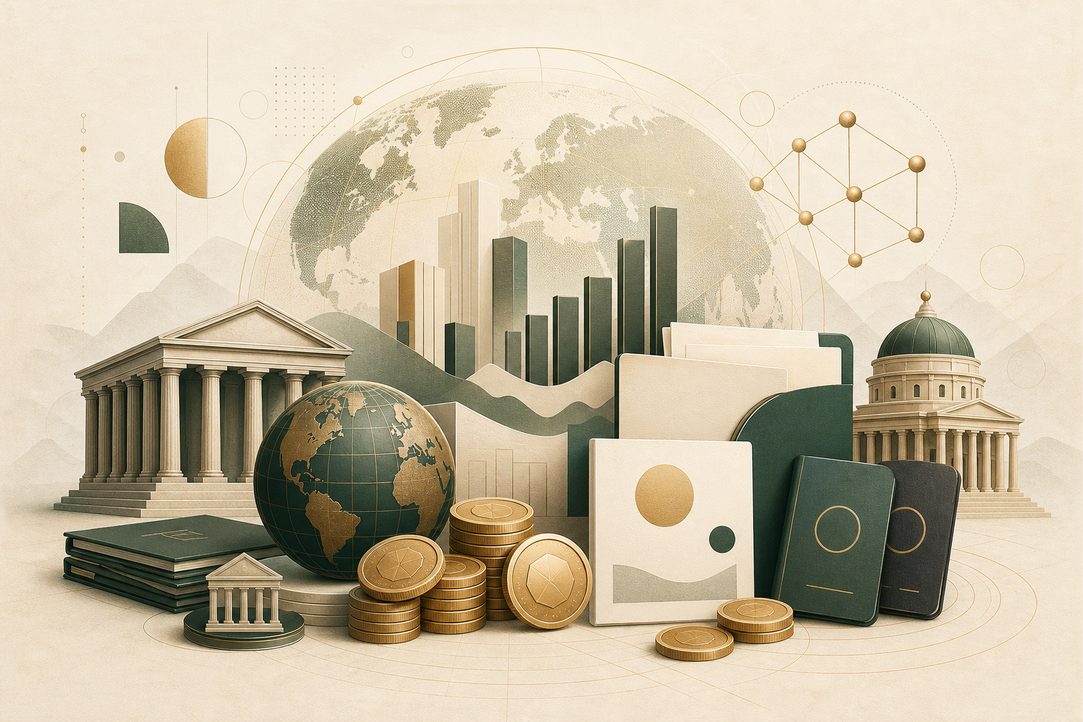 Best Countries for Crypto Holding Companies - editorial illustration