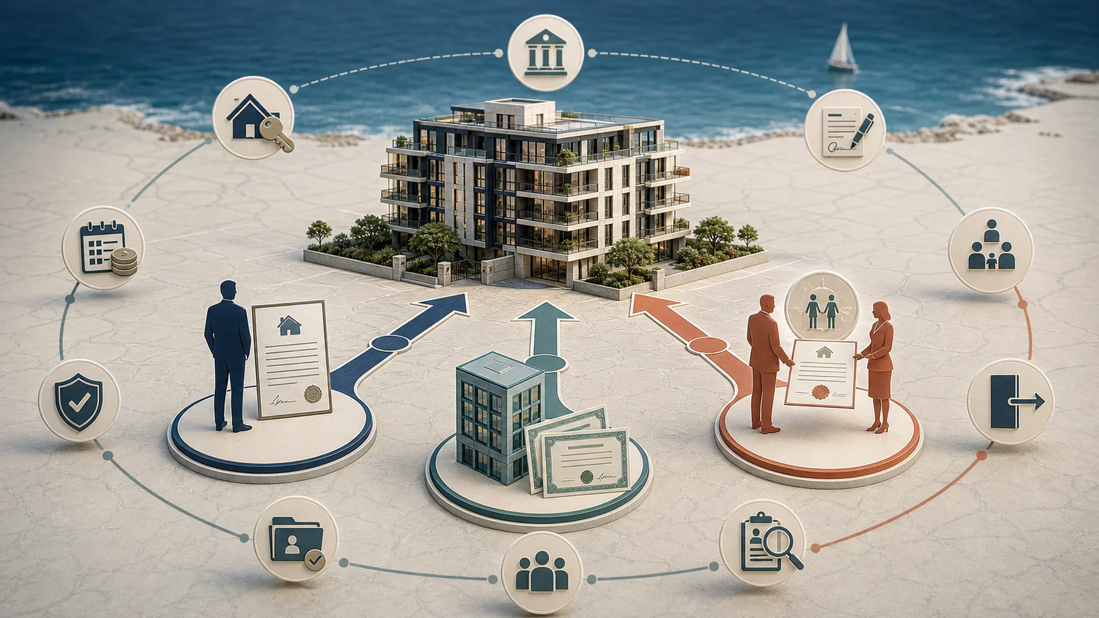International buyer comparing personal, company and trust ownership routes for one overseas property