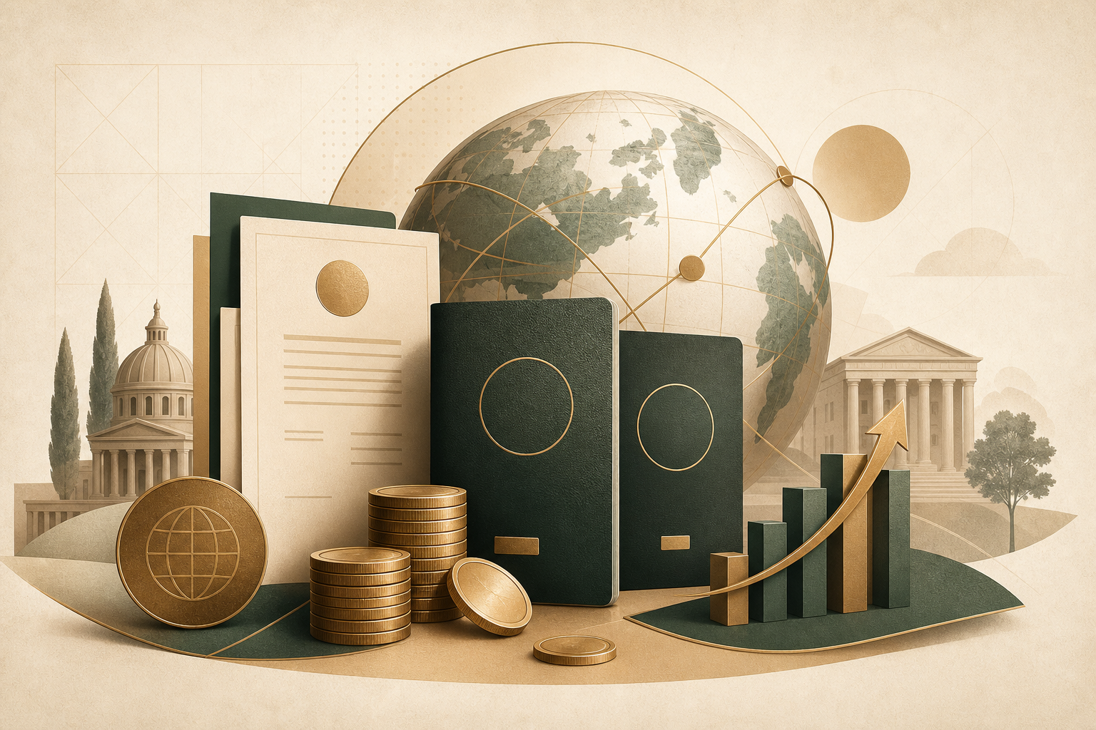 Cheapest Citizenship by Investment Programs 2026 - editorial illustration