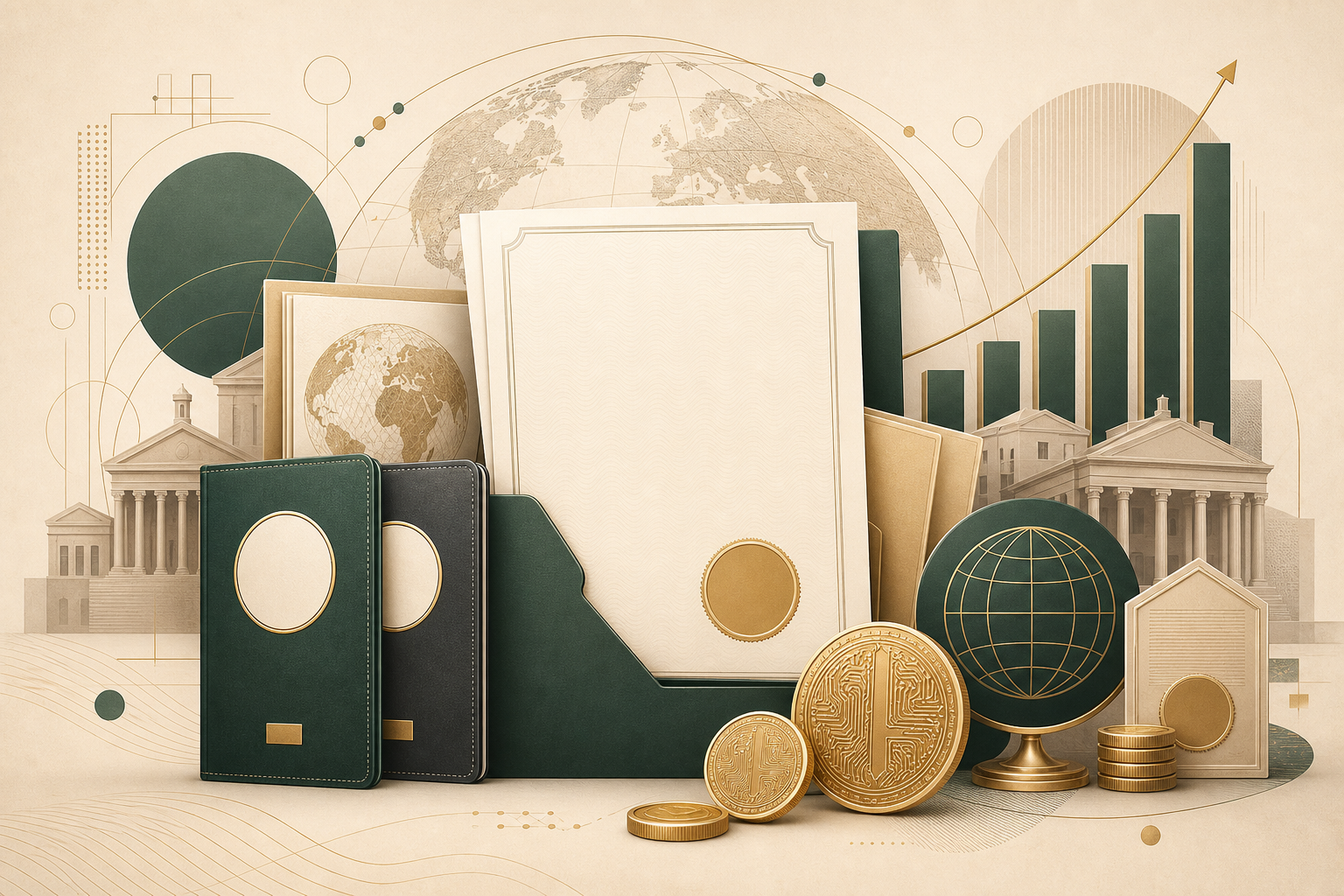 Crypto Tax-Free Countries: The Complete 2026 List - editorial illustration